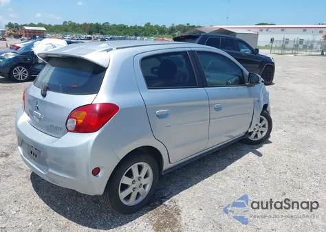 2015 Mitsubishi Mirage Es/Rf from USA, damaged, VIN ML32A4HJ4FH009825